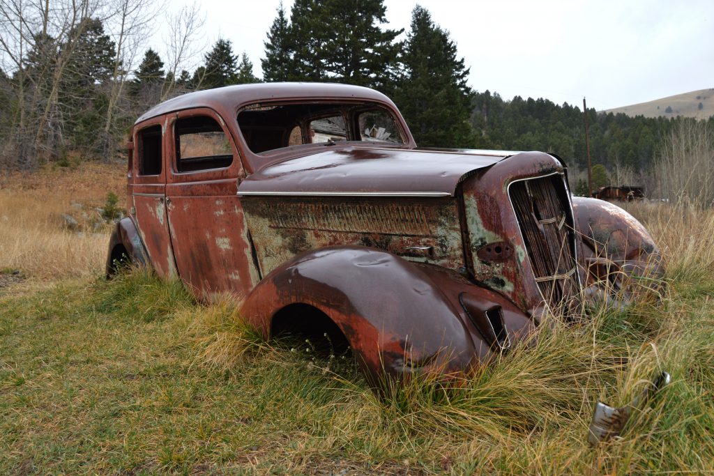 Old car found in Marysville