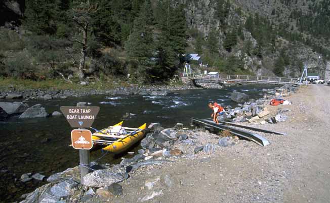 Bear Trap Canyon Boat Launch