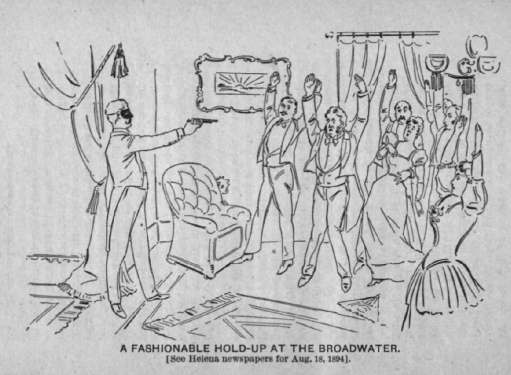 A Fashionable hold-Up at the Broadwater