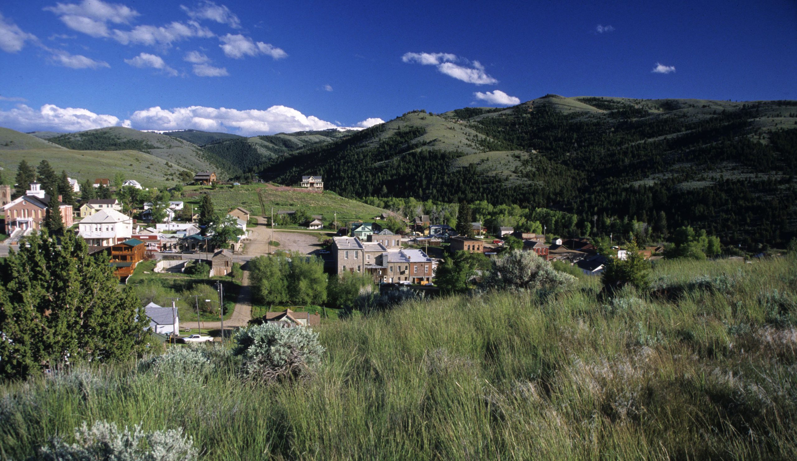 Virginia City from Boot Hill