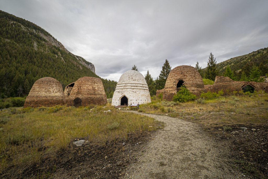 Trail leading to the charcoal kilns