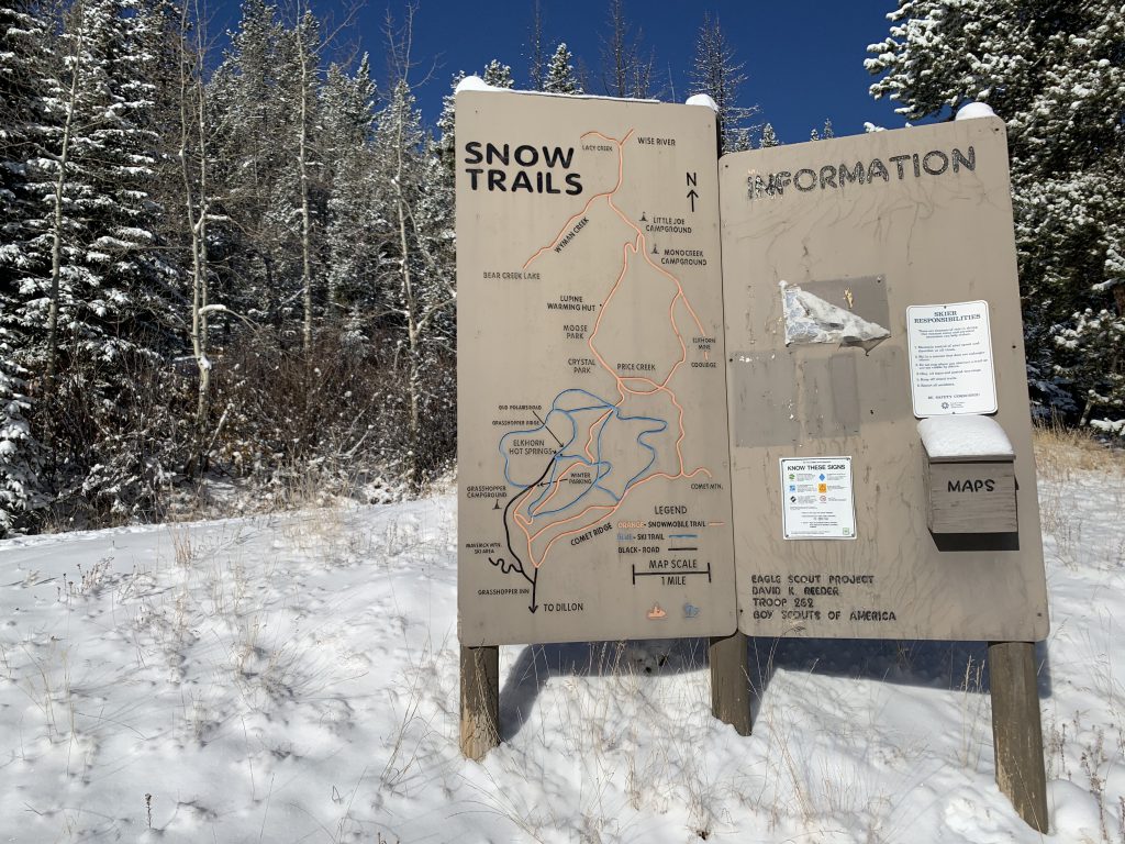 Elkhorn Hot Springs Ski Trails