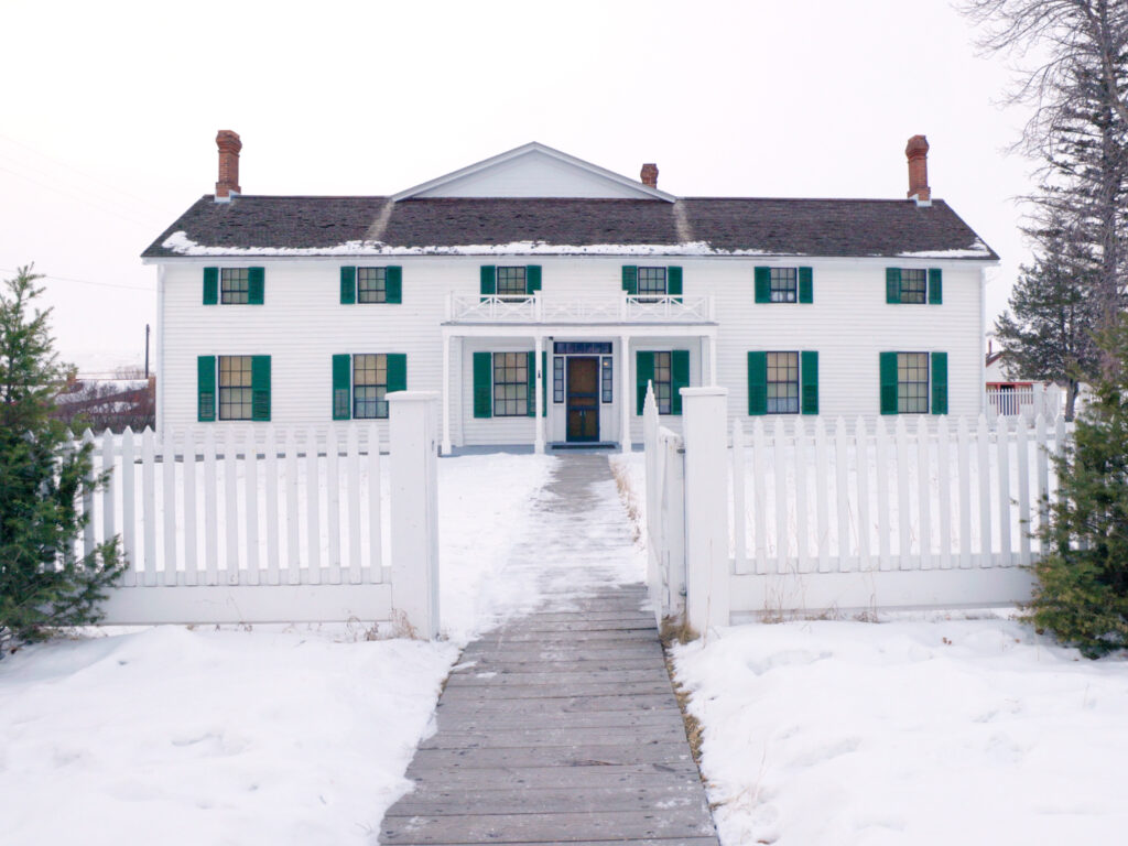 Ranch House at Grant-Kohrs Ranch National Historic Site