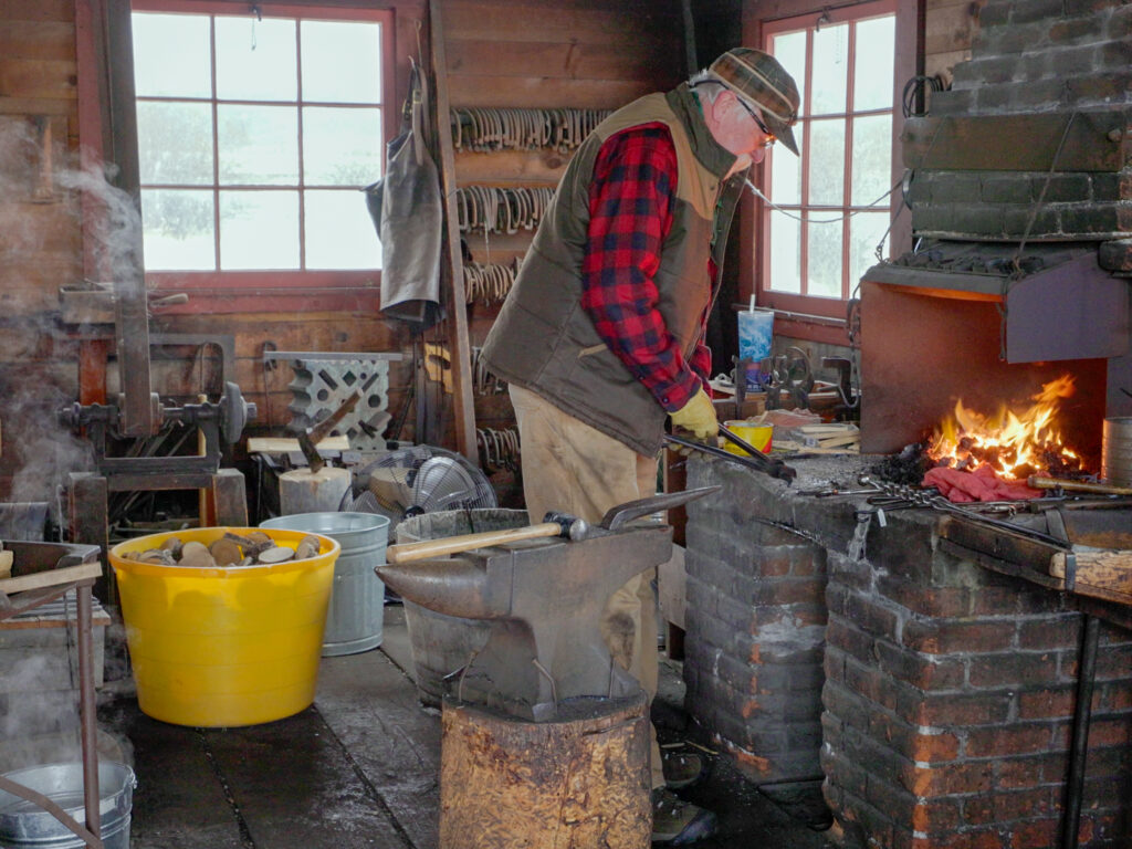 Blacksmith Shop at Grant-Kohrs National Historic Ranch
