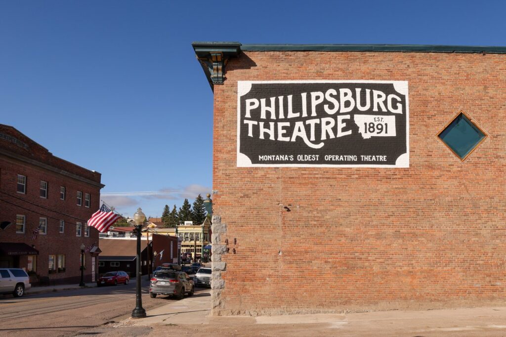 Philipsburg Theater Exterior