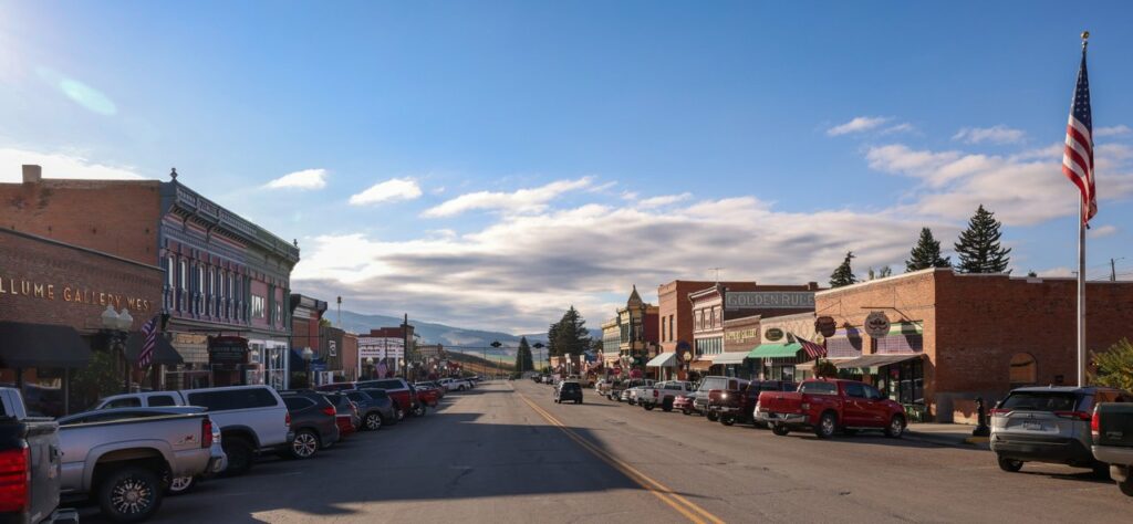 Philipsburg, Montana - Broadway Street