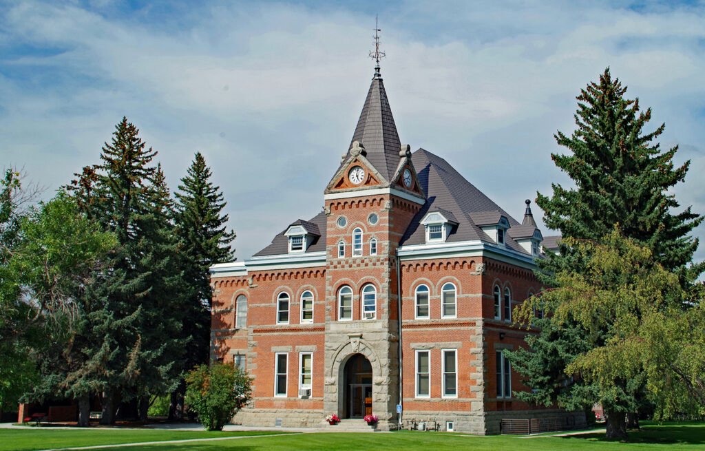 Jefferson County Courthouse located in Boulder, Montana