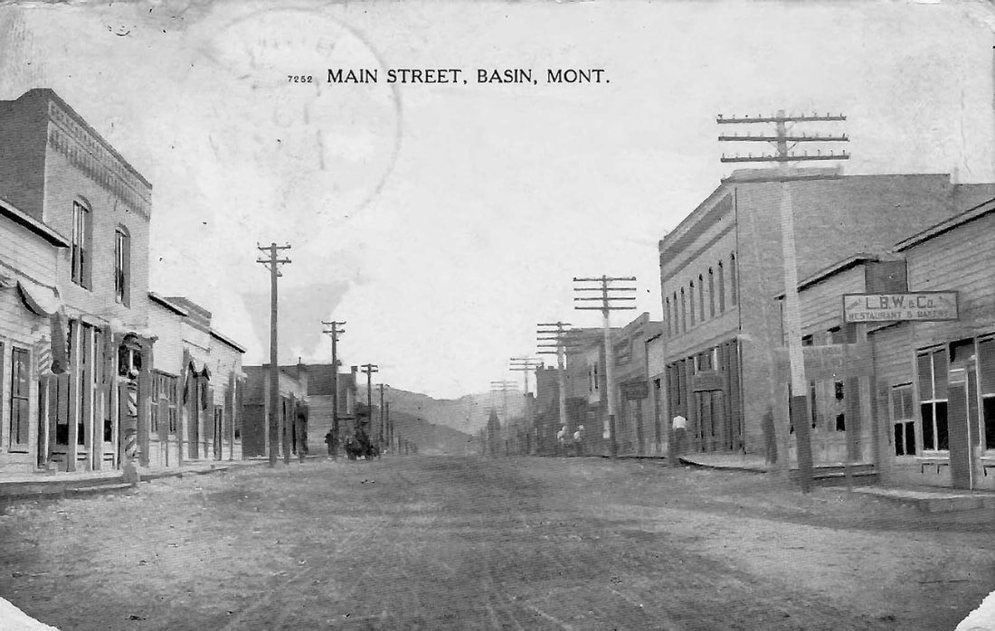 BASIN MONTANA IN 1903