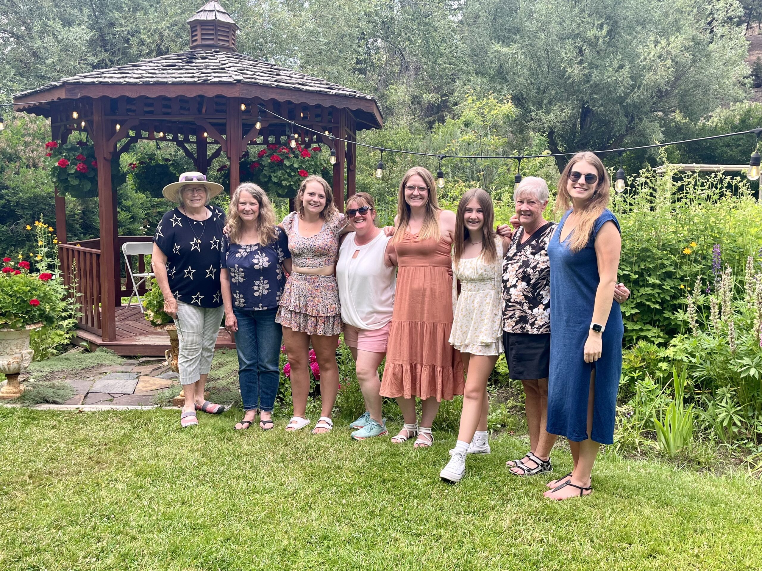 Group Photo at Tizer Gardens