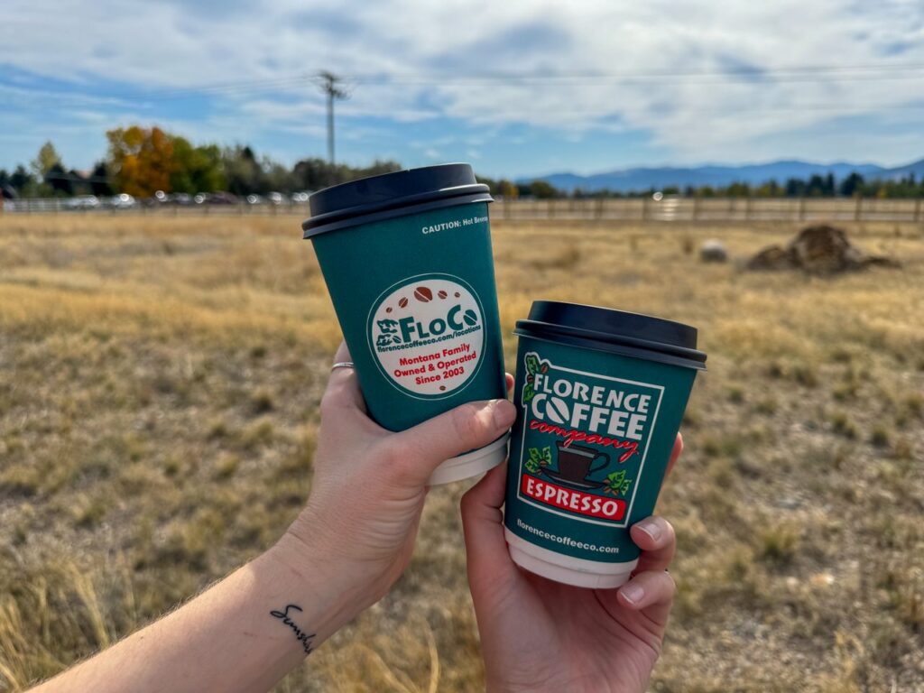 REAL Pumpkin Spice Lattes from Florence Coffee Co. in Helena, Montana