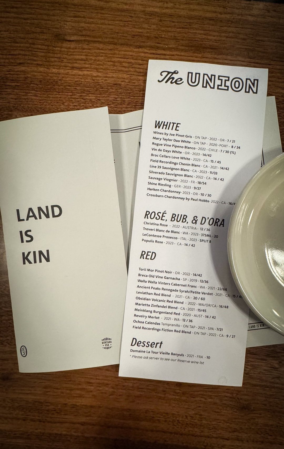 The Union an Old Salt Co-Op restaurant in Helena, MT