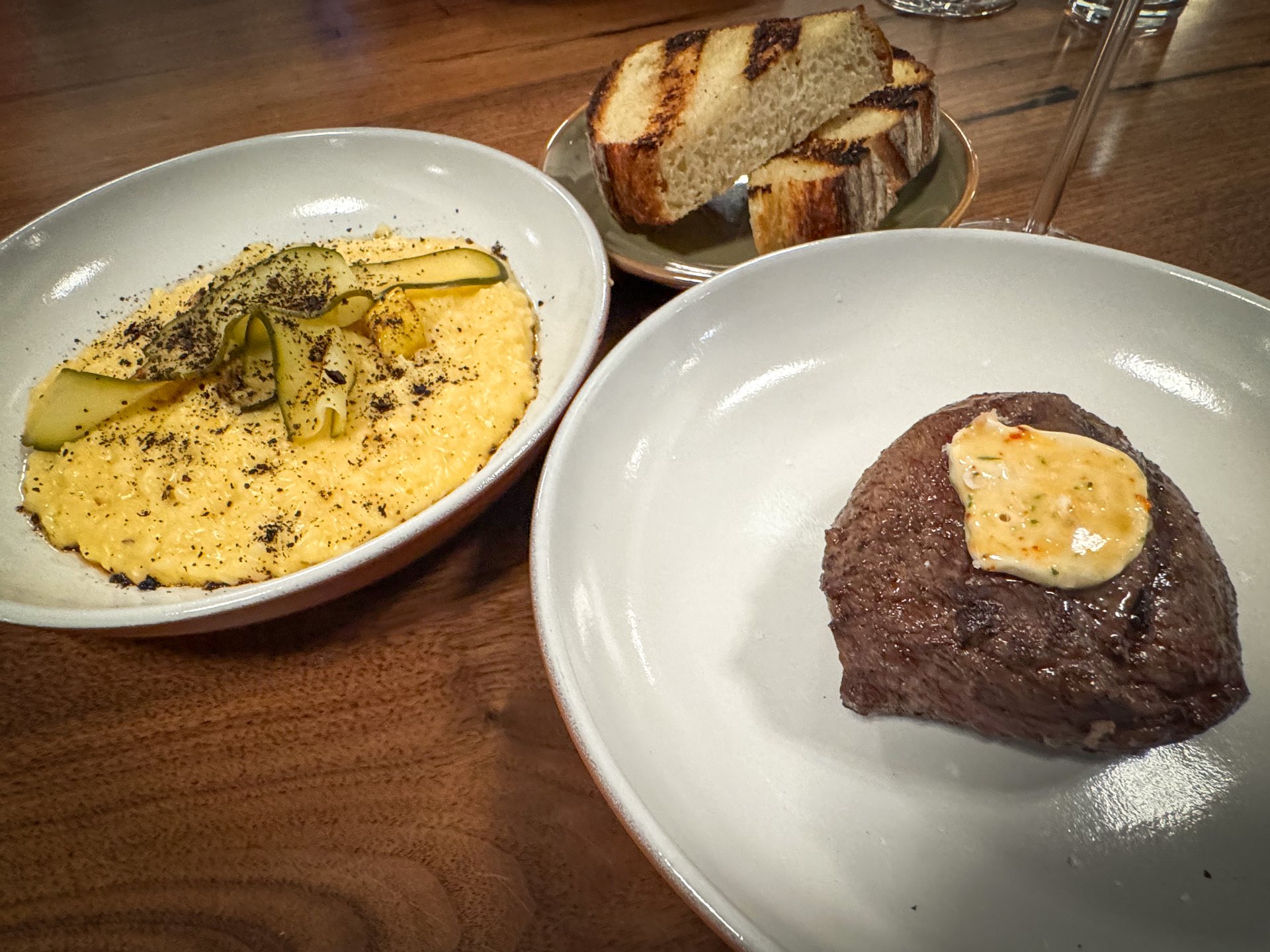 Meal at The Union in Helena, Montana