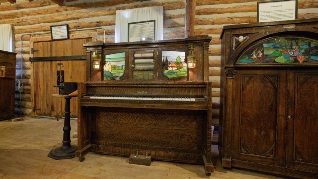 Wurlitzer Player Piano in Virginia City, Montana