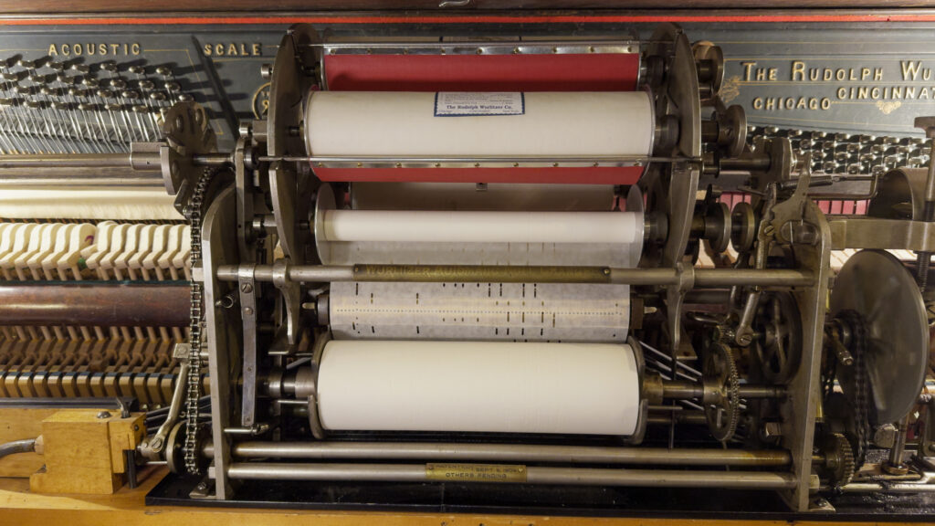 Mechanics of a Player Piano