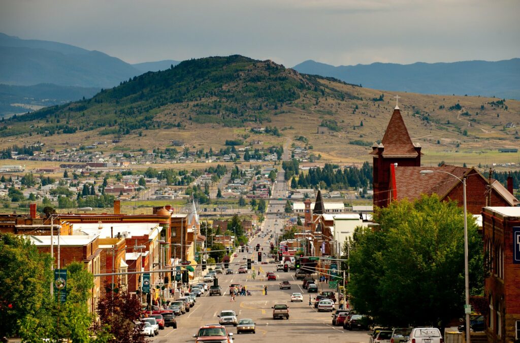 Uptown Butte, Montana