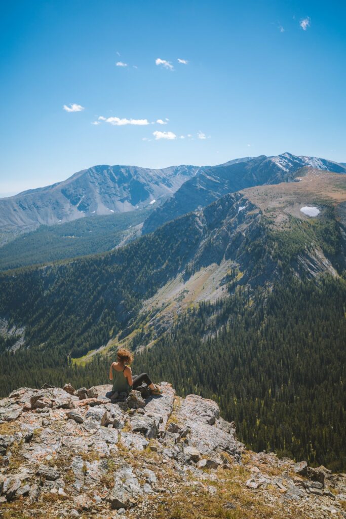 Pintler Mountains near Phillipsburg, Montana