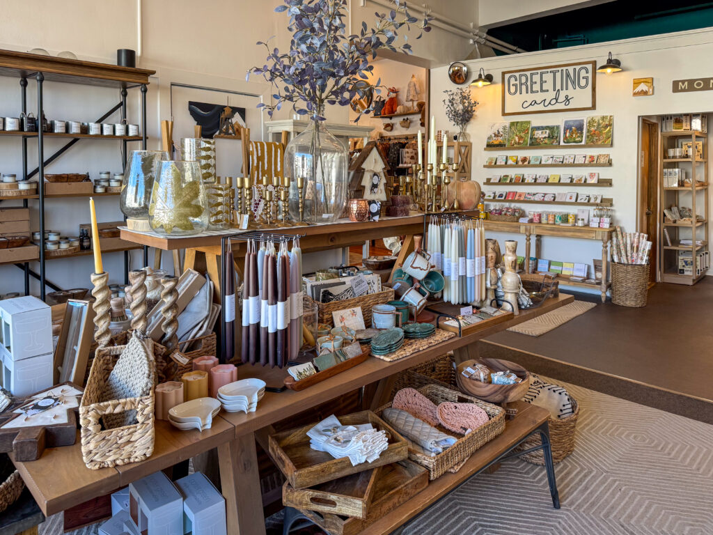 Wild Child Collective gift shopping in downtown Helena, Montana. Photo by Sarah Bolt, Tempest Technologies.