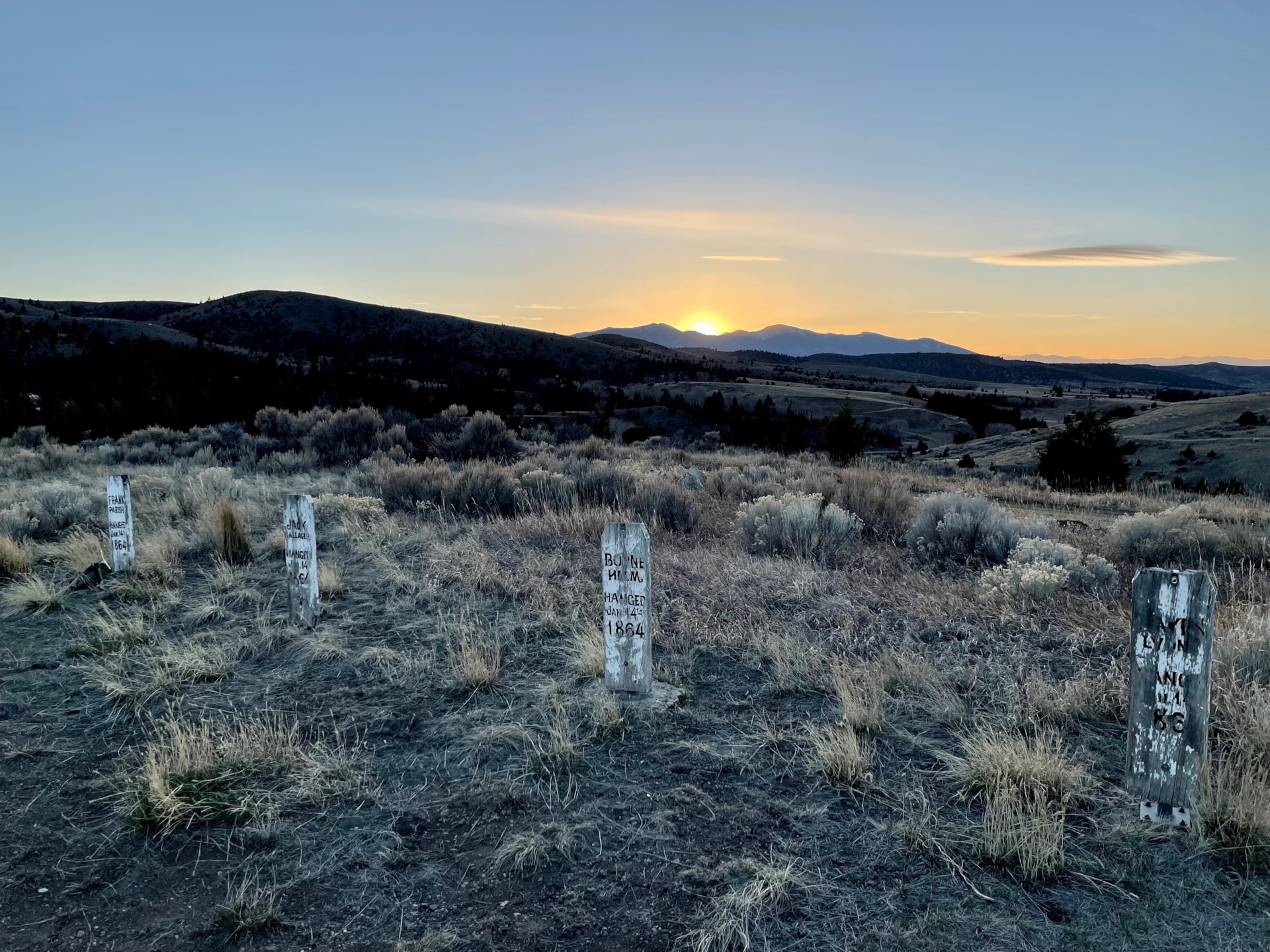 Boot Hill, Virginia City